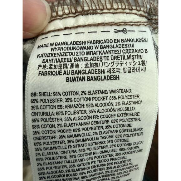 NWT Vans Off The Wall Men's brown Roy Shorts  Skateboarding Surf Pockets 29reg - Picture 8 of 8